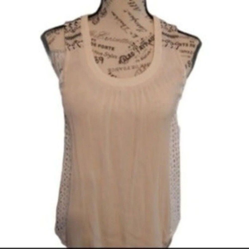 Miss me Sleeveless top Xs Boho Cream Feminine Beachy - Picture 4 of 7